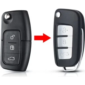 Gma Keys Lüx Ford Focus Mondeo Fiesta C Max Çevirici Sustalı Kumanda Kabı 1.ci Kalite Üründür