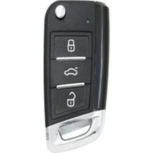 Gma Keys Universal Yeni Sustalı 3 Butonlu Akıllı Kodlanabilir Oto Kumanda Golf Tipi (433 Mhz)