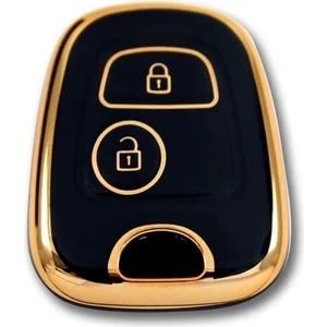 Gma Keys Peugeot 206 106 Partner Citroen C1 C3 Partner Berlingo Siyah Oto Anahtar Kumanda Kabı Kılıfı