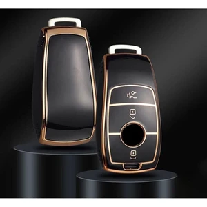 Gma Keys Lüx Mercedes Fbs4 Tip Siyah Slikon Anahtar Kılıf Kumanda Kabı Kılıfı Oto Anahtarlık