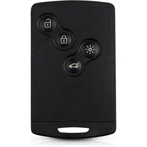 Gma Keys Renault Clio 4-Megane 3-Fluance-Captur Uyumlu Kart 4 Buton Anahtar Kumanda Kabı