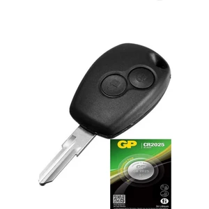 Gma Keys Dacia Logan Sandero Duster Kangoo 2 Butonlu Anahtar Kabı Kumanda Kabı Pil Duster