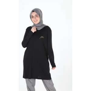 1451_NAKIŞLI Basic Tesettür Tunik