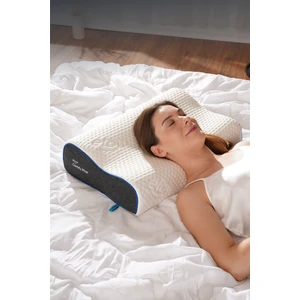 Comfy Plus Çift Taraflı Boyun Destekli Ortopedik Visco Yastık, 55 x 36 x 13/11