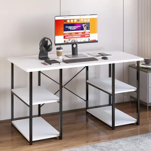 Güzelkan Madeni Eşya 4 Raflı Çalışma Masası Beyaz 60X120