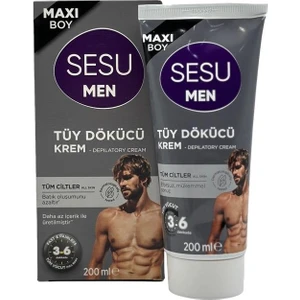 Men Maxi Boy Tüm Cilt Tipleri Için Erkek Tüy Dökücü Kremi 200 ml