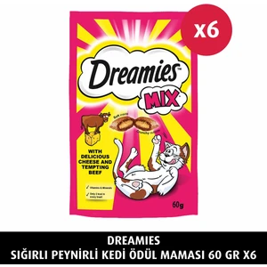 Dreamies   Sığırlı Peynirli 60 gr 6x