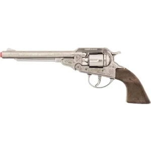 Kovboy Kostümü Tamamlayıcısı: Metal 8'li Büyük Revolver