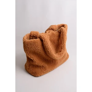 Bal Köpüğü Shopper Peluş El ve Omuz Çantası