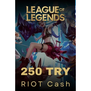 Riot Games League Of Legends Riot Cash Dijital Ürün 250 TRY Anlık Teslimat