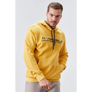 Tommy Life Hardal Kanguru Cep Standart Kalıp Kapüşonlu Erkek Sweatshirt - 87883