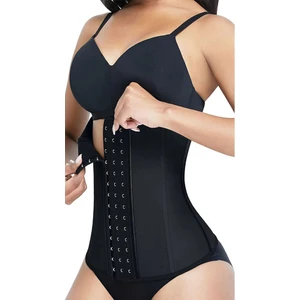 Dr.Fitto Göğüs Altı Çelik Balenli Latex Göbek Toparlayıcı , Bel Inceltici, Sıkılaştırıcı Kopçalı Korse DR01