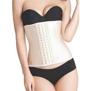Dr.Fitto Göğüs Altı Çelik Balenli Latex Göbek Toparlayıcı , Bel Inceltici, Sıkılaştırıcı Kopçalı Korse DR01