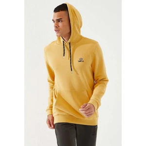 Tommy Life Hardal Kanguru Cep Standart Kalıp Kapüşonlu Erkek Sweatshirt - 87872