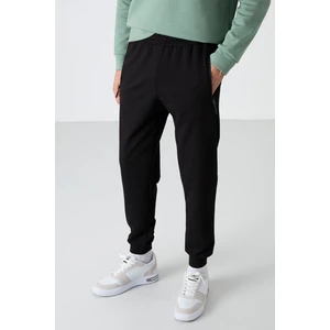 Tommy Life Tommy Life  Air Baskılı Siyah Erkek Eşofman Alt
