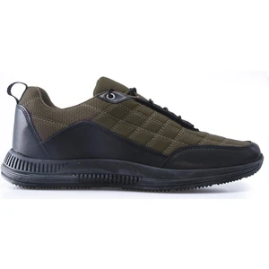 Tommy Life Tommy Life  Tommylife  Haki Erkek Bağcıklı Kapitone Suni Deri Detaylı Spor Ayakkabı - 89096