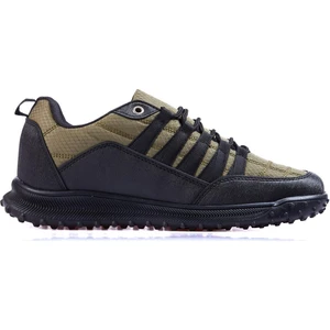 Tommy Life Tommy Life  Haki Bağcıklı File Detaylı Suni Deri Erkek Spor Ayakkabı - 89114