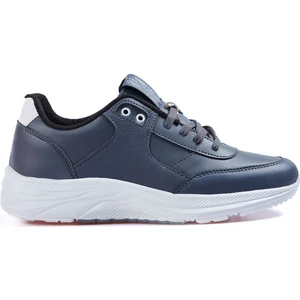 Tommy Life Tommy Life  Füme Yüksek Taban Bağcıklı Suni Deri Spor Ayakkabı - 89113