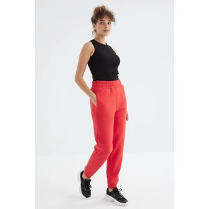 Tommy Life Tommy Life  Fiesta Yüksek Bel Rahat Form Basic Jogger Kadın Eşofman Alt - 94624