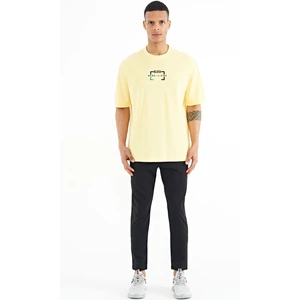 Tommy Life Siyah Logo Nakış Detaylı Yan Cepli Standart Kalıp Erkek Eşofman Alt - 84967