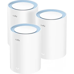 M1200 3-Pack AC1200MBPS 2.4ghz/5ghz Ap/re/wısp Mu-Mımo Kablosuz 3'lü Mesh Wi-Fi Sistemi