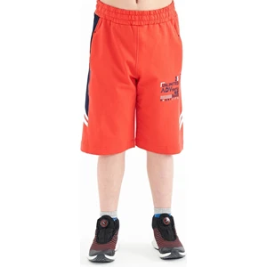 Tommy Life Fiesta Nakış Desenli Bağcıklı Standart Kalıp Erkek Çocuk Şort - 11124