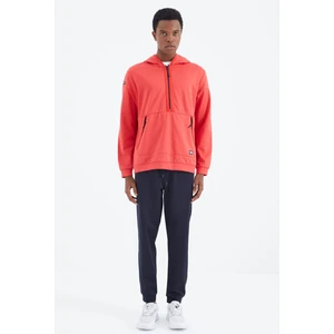Tommy Life Lacivert Bağcıklı Cep Detaylı Rahat Kalıp Erkek Eşofman Alt - 84993