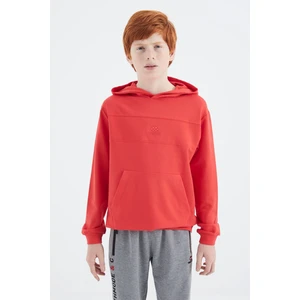 Tommy Life Fiesta Kapüşonlu Basic Erkek Çocuk Sweatshirt - 11181