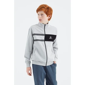 Tommy Life Taş Dik Yaka Erkek Çocuk Sweatshirt - 11183