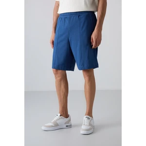 Tommy Life Tommy Life  Parlament Pamuklu Kalın Yumuşak Dokulu Comfort Fit Basic Erkek Şort - 81261