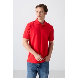 Tommy Life Fiesta Pamuklu Kalın Yumuşak Dokulu Standart Fit Basic Polo Yaka Erkek T-Shirt - 88351