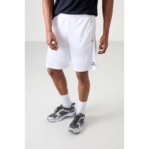 Tommy Life Beyaz Polyester Kalın Yumuşak Comfort Fit Erkek Şort - 81271