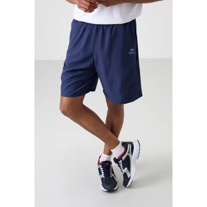 Tommy Life İndigo Polyester Kalın Yumuşak Comfort Fit Erkek Şort - 81268
