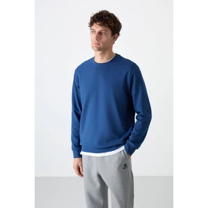 Tommy Life Parlament Basic O Yaka Rahat Form Erkek Sweatshirt - 88053