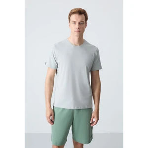 Tommy Life Taş Erkek Basic Kısa Kol Standart Kalıp O Yaka T-shirt - 87911