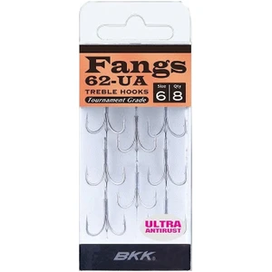 Fangs-62 Ua Üçlü Olta Iğnesi No:6 8 Adet