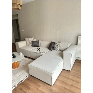 S Home Design Concept Frida 4 Modül Yönsüz Kadife