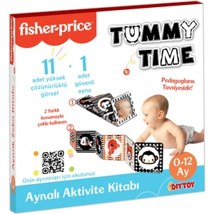 Fisher-Price Diytoy Tummy Time Aynalı Aktivite Kitabı