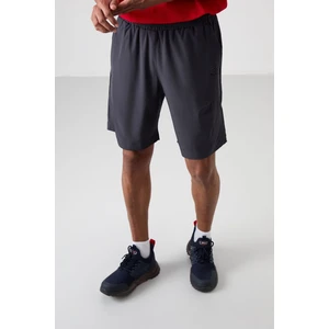 Tommy Life Tommy Life  Antrasıt Polyester Kalın Yumuşak Comfort Fit Erkek Şort - 81268