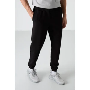 Tommy Life Siyah Bağcıklı Dar Paça Erkek Eşofman Alt - 84999
