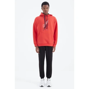 Tommy Life Tommy Life  Siyah  Bağcıklı Ön Dikiş Detaylı  Standart  Kalıp Erkek Eşofman Alt - 84994