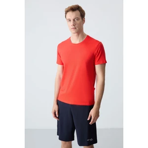 Tommy Life Tommy Life  Fiesta Erkek Basic Kısa Kol Standart Kalıp O Yaka T-Shirt - 87911