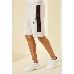 Tommy Life Kar Melanj Erkek Yan Şeritli Standart Kalıp Şort-81148
