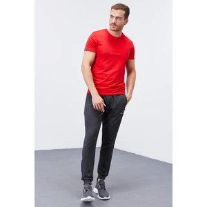 Tommy Life Tommy Life  Antrasit Melanj Erkek Fermuar Cepli Standart Kalıp Jogger Eşofman ALT-84651