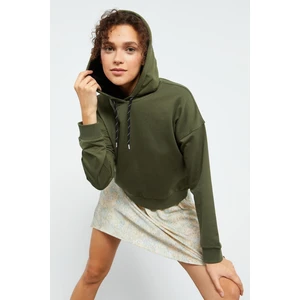 Tommy Life Tommy Life  Klasik Kapüşonlu Kadın Sweatshirt