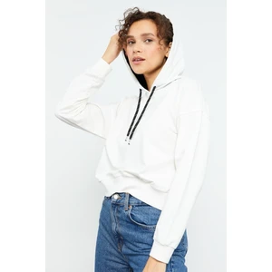 Tommy Life Tommy Life  Klasik Kapüşonlu Kadın Sweatshirt