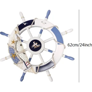 Hediye Fikri Dekoratif Duvar Asılı Dekor Ev Aksan Ahşap Sahil Vintage Hediyeler