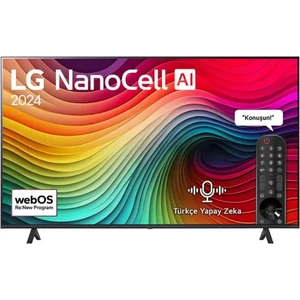 55NANO81T 55'' 139 Ekran Uydu Alıcılı 4K Ultra HD webOS LED TV