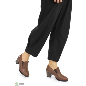 Kadın   Kışlık Kalın Topuklu Klasik Ayakkabı M25/KA3125