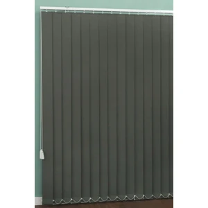 Dikey Perde Antrasit Kumaş - Ev ve Ofis Için Dikey Jaluzi Stor Perde Modelleri